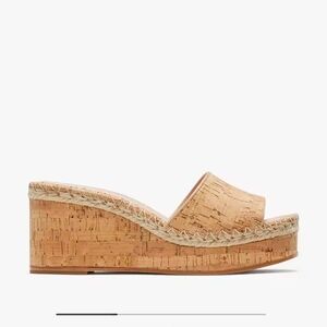 Kate Spade Tan Wedge Sandals